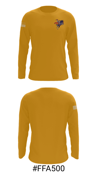North Montgomery High School Tennis 34970956 Long Sleeve Performance Shirt - 18