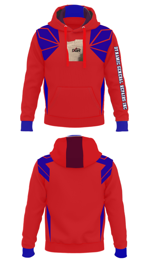 Hoodie, Dynamic General Repairs Inc, , Teamtime, Team time, sublimation, custom sports apparel, team uniforms, spirit wear, spiritwear, sports uniforms, custom shirts, team store, custom team store, fundraiser sports, apparel fundraiser