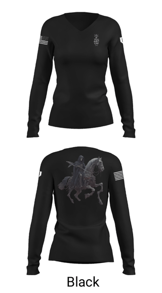 Womens Long Sleeve Vneck Shirt, Longknife, Army, Teamtime, Team time, sublimation, custom sports apparel, team uniforms, spirit wear, spiritwear, sports uniforms, custom shirts, team store, custom team store, fundraiser sports, apparel fundraiser