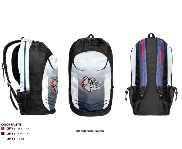 Gear Bag, Plainview High School Volleyball, Women's Volleyball, Teamtime, Team time, sublimation, custom sports apparel, team uniforms, spirit wear, spiritwear, sports uniforms, custom shirts, team store, custom team store, fundraiser sports, apparel fundraiser