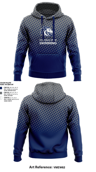 Hoodie, Coahulla Creek, Swimming, Teamtime, Team time, sublimation, custom sports apparel, team uniforms, spirit wear, spiritwear, sports uniforms, custom shirts, team store, custom team store, fundraiser sports, apparel fundraiser