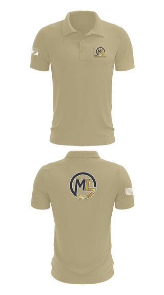 Short Sleeve Performance Polo, ML concrete Llc, , Teamtime, Team time, sublimation, custom sports apparel, team uniforms, spirit wear, spiritwear, sports uniforms, custom shirts, team store, custom team store, fundraiser sports, apparel fundraiser