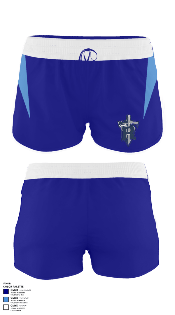 Women's Shorts, Ridgeland High School Baseball, Baseball, Teamtime, Team time, sublimation, custom sports apparel, team uniforms, spirit wear, spiritwear, sports uniforms, custom shirts, team store, custom team store, fundraiser sports, apparel fundraiser