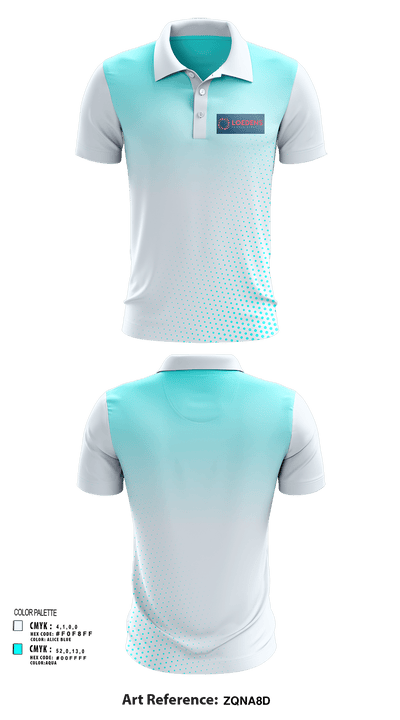 Alex Loewen 1512725 Short Sleeve Performance Polo - 116