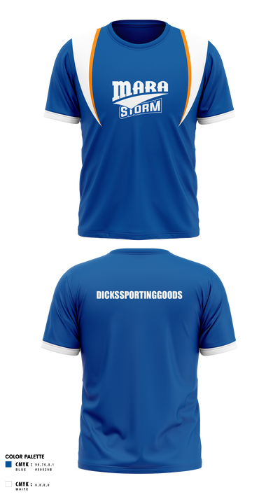 Mara Track & Field Short Sleeve Performance Shirt - 2