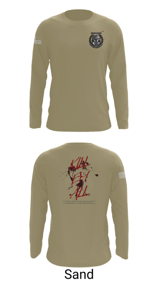 Long Sleeve Performance Shirt, Bounty hunters, , Teamtime, Team time, sublimation, custom sports apparel, team uniforms, spirit wear, spiritwear, sports uniforms, custom shirts, team store, custom team store, fundraiser sports, apparel fundraiser