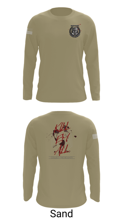 Bounty hunters 46936417 Long Sleeve Performance Shirt 86