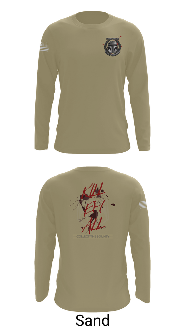Long Sleeve Performance Shirt, Bounty hunters, , Teamtime, Team time, sublimation, custom sports apparel, team uniforms, spirit wear, spiritwear, sports uniforms, custom shirts, team store, custom team store, fundraiser sports, apparel fundraiser
