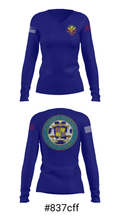 Hawaii Internet Crimes Against Children Task Force 74680579 Women's Long Sleeve V-neck Shirt - 37