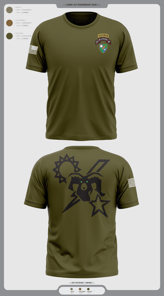 Short Sleeve Performance Shirt, 75th Ranger regiment, Army, Teamtime, Team time, sublimation, custom sports apparel, team uniforms, spirit wear, spiritwear, sports uniforms, custom shirts, team store, custom team store, fundraiser sports, apparel fundraiser