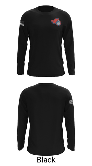 Long Sleeve Performance Shirt, Spartanburg Christian Academy Track, Track & Field, Teamtime, Team time, sublimation, custom sports apparel, team uniforms, spirit wear, spiritwear, sports uniforms, custom shirts, team store, custom team store, fundraiser sports, apparel fundraiser