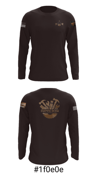 Long Sleeve Performance Shirt, Empire Boss Hardwood & Flooring, INC, , Teamtime, Team time, sublimation, custom sports apparel, team uniforms, spirit wear, spiritwear, sports uniforms, custom shirts, team store, custom team store, fundraiser sports, apparel fundraiser