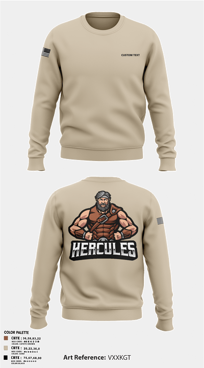 HHC, 710BSB 77309923 Crew Neck Sweatshirt - 5