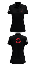 Cobre High School Cheer 63422399 Women's Short Sleeve Performance Polo  - 36