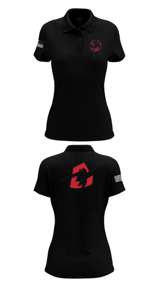 Womens Short Sleeve Performance Polo, Cobre High School Cheer, Cheer, Teamtime, Team time, sublimation, custom sports apparel, team uniforms, spirit wear, spiritwear, sports uniforms, custom shirts, team store, custom team store, fundraiser sports, apparel fundraiser