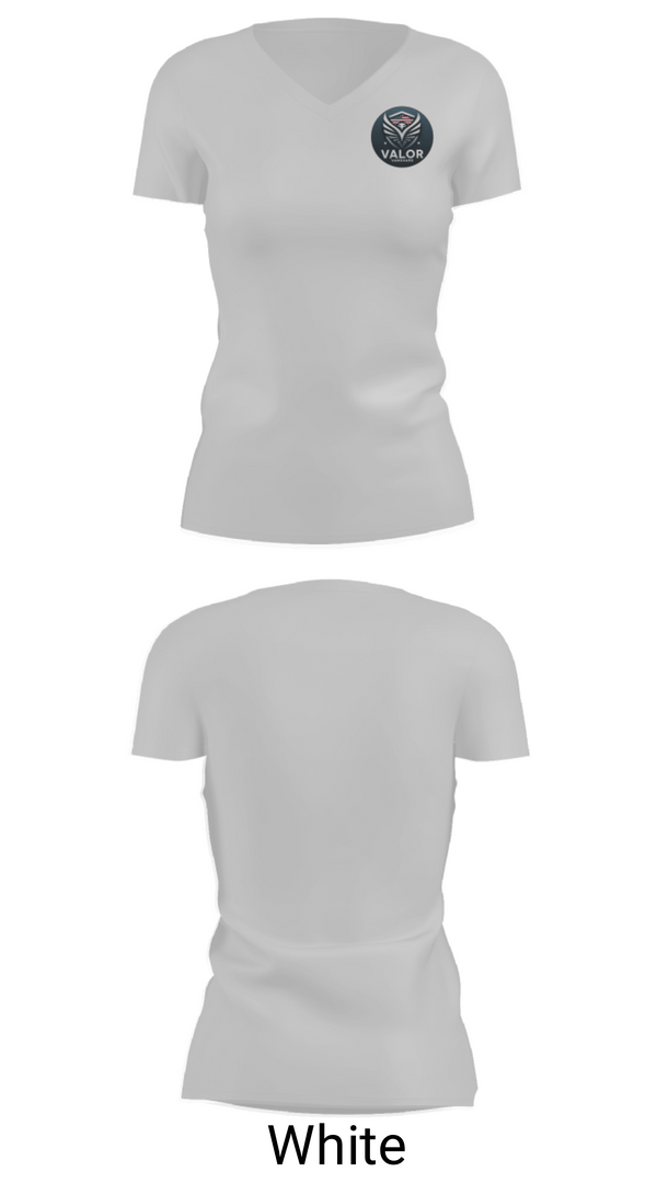 Womens Short Sleeve Vneck Shirt, Valor Vanguard, , Teamtime, Team time, sublimation, custom sports apparel, team uniforms, spirit wear, spiritwear, sports uniforms, custom shirts, team store, custom team store, fundraiser sports, apparel fundraiser