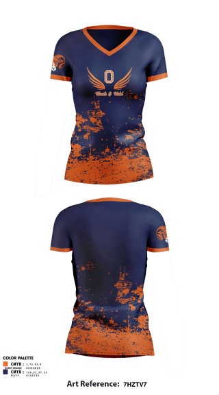 Womens Short Sleeve Vneck Shirt, Overbrook High School Track and Field, Track & Field, Teamtime, Team time, sublimation, custom sports apparel, team uniforms, spirit wear, spiritwear, sports uniforms, custom shirts, team store, custom team store, fundraiser sports, apparel fundraiser