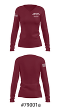 Alice Deal Middle School Baseball 94210420 Women's Long Sleeve V-neck Shirt - 20