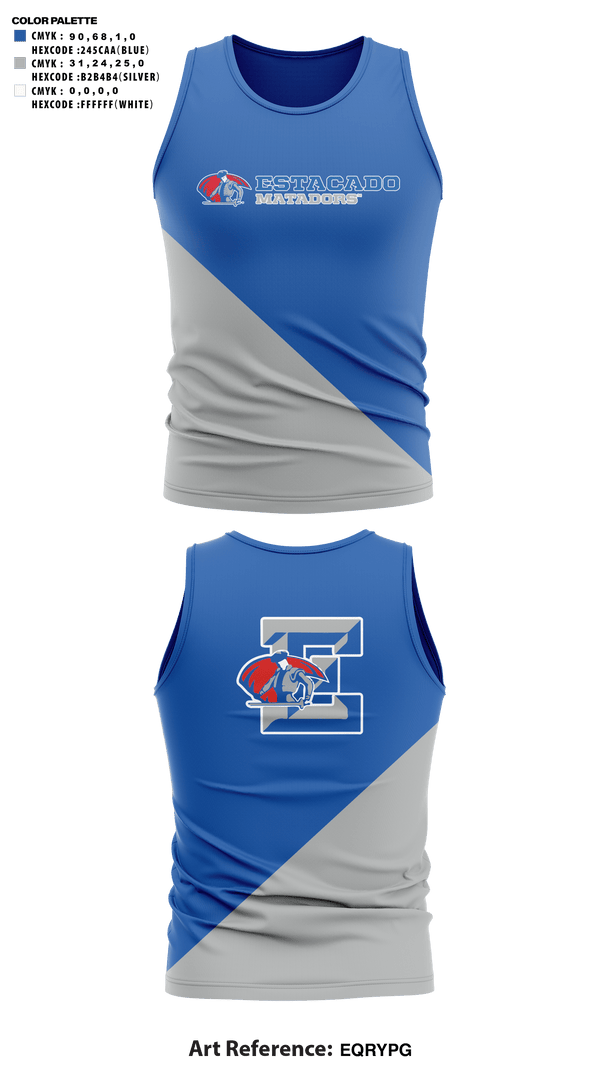 Tank Top, Estacado High School Cheer, Cheer, Teamtime, Team time, sublimation, custom sports apparel, team uniforms, spirit wear, spiritwear, sports uniforms, custom shirts, team store, custom team store, fundraiser sports, apparel fundraiser