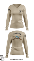 undefined Women's Long Sleeve V-neck Shirt - 2