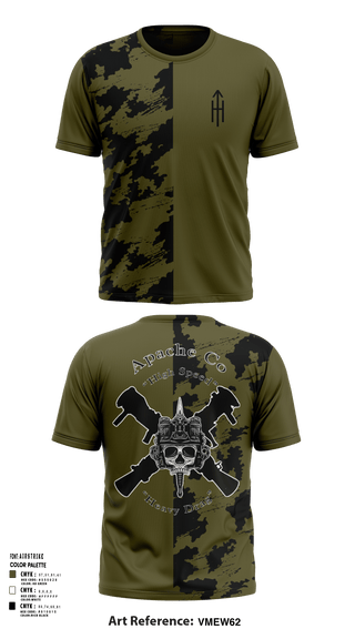 Short Sleeve Performance Shirt, ApApache, , Teamtime, Team time, sublimation, custom sports apparel, team uniforms, spirit wear, spiritwear, sports uniforms, custom shirts, team store, custom team store, fundraiser sports, apparel fundraiser