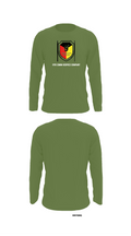 9th Comm Service company 88104614 Long Sleeve Performance Shirt - 52