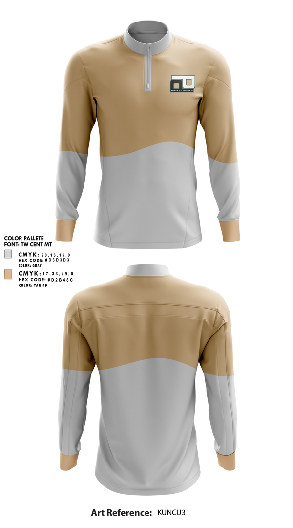 Quarter Zip Jacket, Pocket or Par, , Teamtime, Team time, sublimation, custom sports apparel, team uniforms, spirit wear, spiritwear, sports uniforms, custom shirts, team store, custom team store, fundraiser sports, apparel fundraiser