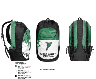 Gear Bag, Creek Valley High School Basketball, Men's Basketball, Teamtime, Team time, sublimation, custom sports apparel, team uniforms, spirit wear, spiritwear, sports uniforms, custom shirts, team store, custom team store, fundraiser sports, apparel fundraiser