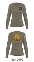 SOUTH CAROLINA ARMY NATIONAL GUARD 14160186 Women's Long Sleeve V-neck Shirt - 73