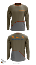 Newgen Constrction 18820013 Long Sleeve Performance Shirt 116