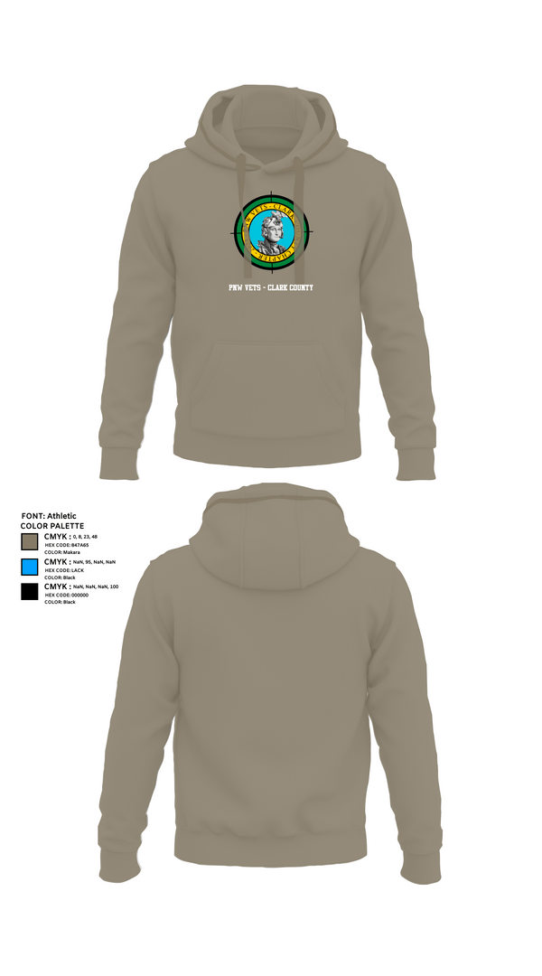 Hoodie, PNW Vets - Clark County, , Teamtime, Team time, sublimation, custom sports apparel, team uniforms, spirit wear, spiritwear, sports uniforms, custom shirts, team store, custom team store, fundraiser sports, apparel fundraiser