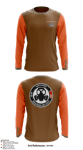 Nakashima TEAM 96849189 Long Sleeve Performance Polo - 41