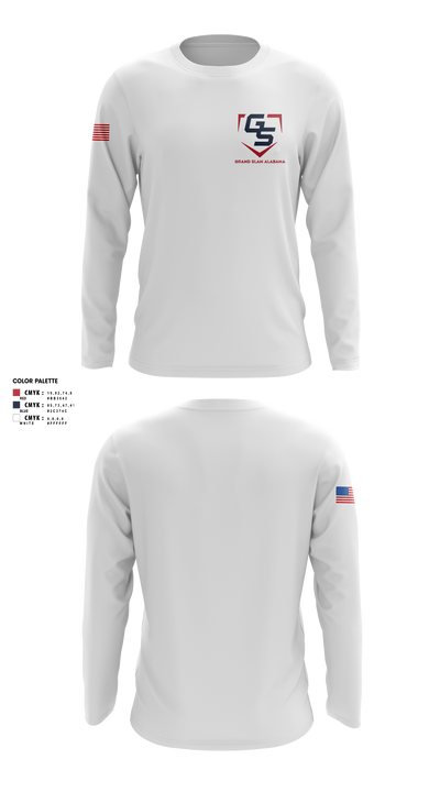 Grand Slam Alabama 25329763 Long Sleeve Performance Shirt 2
