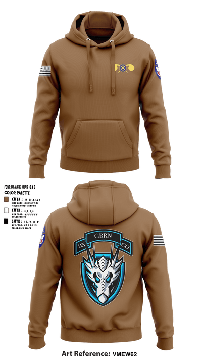112th CRD95th CBRN Co 64456189 Hoodie - 31