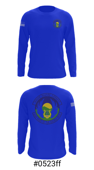 Long Sleeve Performance Shirt, USAF Band of the Golden West, , Teamtime, Team time, sublimation, custom sports apparel, team uniforms, spirit wear, spiritwear, sports uniforms, custom shirts, team store, custom team store, fundraiser sports, apparel fundraiser