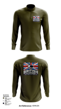 The British Plumber 23773997 Quarter Zip Jacket - 121