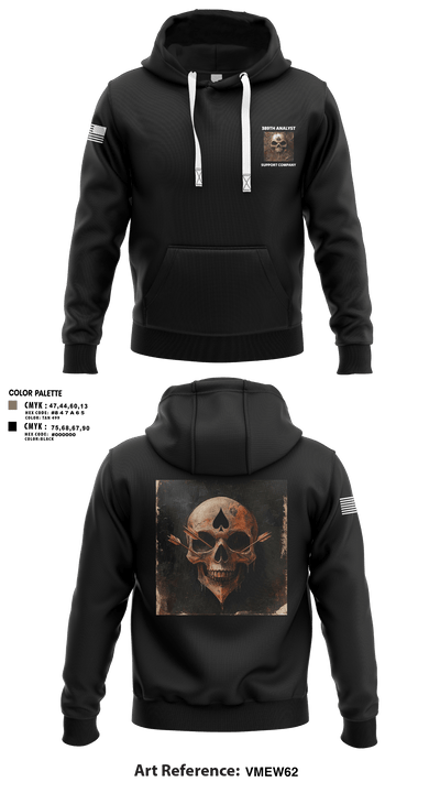389th MI BN 57942620 Hoodie - 4