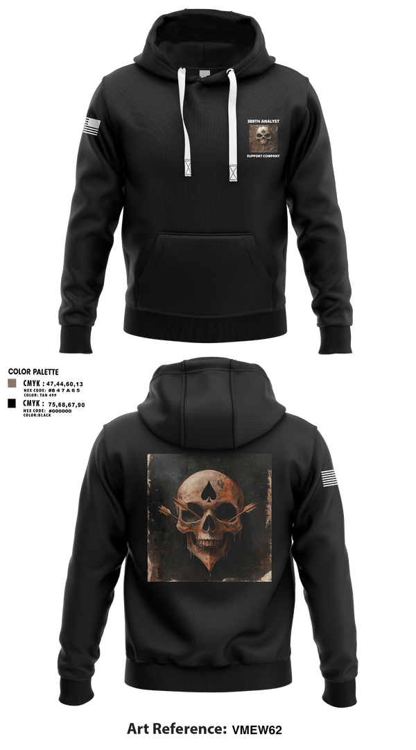 Hoodie, 389th MI BN, Army, Teamtime, Team time, sublimation, custom sports apparel, team uniforms, spirit wear, spiritwear, sports uniforms, custom shirts, team store, custom team store, fundraiser sports, apparel fundraiser