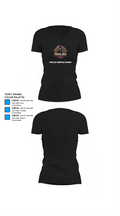 Tehillah Christian Academy 71436113 Women's Short Sleeve V-neck Shirt - 37