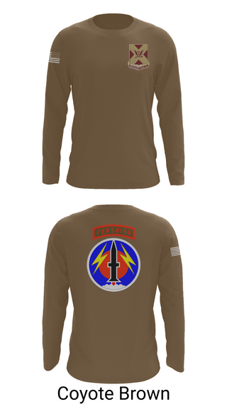 Long Sleeve Performance Shirt, 4/9 Field Artillery 56 Command (Pershing), Army, Teamtime, Team time, sublimation, custom sports apparel, team uniforms, spirit wear, spiritwear, sports uniforms, custom shirts, team store, custom team store, fundraiser sports, apparel fundraiser