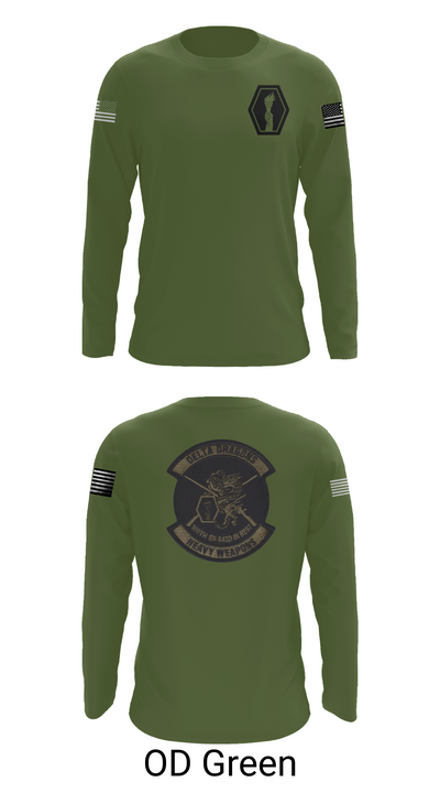 100th Battalion 442nd Infantry Delta dragons 60081058 Long Sleeve Performance Shirt 46