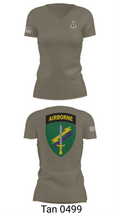 Civil Affairs Schoolhouse 5293701 Women's Short Sleeve V-neck Shirt - 68