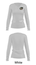 Jackson Heights Lady Cobra Basketball 83726052 Women's Long Sleeve V-neck Shirt - 16