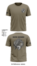 CREW 3 BUSTED BUZZARDS 64090708 Short Sleeve Performance Shirt - 6