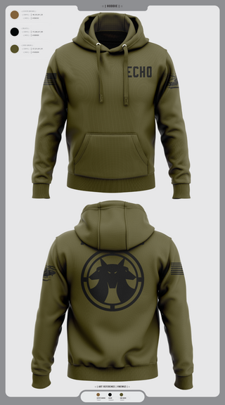 Hoodie, Echo, Army, Teamtime, Team time, sublimation, custom sports apparel, team uniforms, spirit wear, spiritwear, sports uniforms, custom shirts, team store, custom team store, fundraiser sports, apparel fundraiser