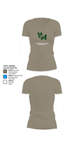 Valley Mills High School Cross Country 52833130 Women's Short Sleeve V-neck Shirt - 29