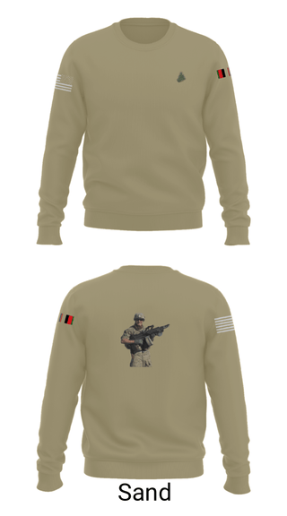 Crew Neck Sweatshirt, MS ADT SECFOR, Army, Teamtime, Team time, sublimation, custom sports apparel, team uniforms, spirit wear, spiritwear, sports uniforms, custom shirts, team store, custom team store, fundraiser sports, apparel fundraiser