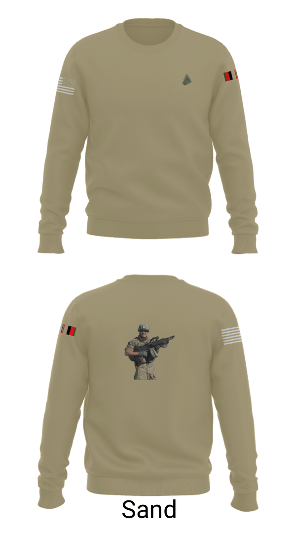 Crew Neck Sweatshirt, MS ADT SECFOR, Army, Teamtime, Team time, sublimation, custom sports apparel, team uniforms, spirit wear, spiritwear, sports uniforms, custom shirts, team store, custom team store, fundraiser sports, apparel fundraiser