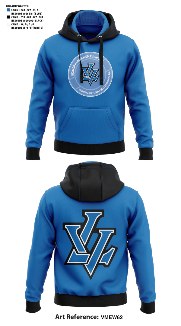 Hoodie, Warren Middle School Cheer, Cheer, Teamtime, Team time, sublimation, custom sports apparel, team uniforms, spirit wear, spiritwear, sports uniforms, custom shirts, team store, custom team store, fundraiser sports, apparel fundraiser
