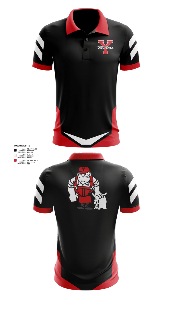 Short Sleeve Performance Polo, Yukon High School Golf, Golf, Teamtime, Team time, sublimation, custom sports apparel, team uniforms, spirit wear, spiritwear, sports uniforms, custom shirts, team store, custom team store, fundraiser sports, apparel fundraiser